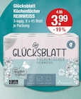 Küchentücher REINWEISS von Glücksblatt im aktuellen V-Markt Prospekt für 3,99 €