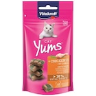 Zookauf Bad Camberg - Vitakraft® Cat Yums® + Huhn & Katzengras 40 g Angebot im Prospekt Vitakraft® Cat Yums® + Huhn & Katzengras 40 g bei Zookauf im Bad Camberg Prospekt für 1,29 €