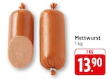 EDEKA Bietigheim - Mettwurst Angebot im Prospekt Mettwurst bei EDEKA im Bietigheim Prospekt für 13,90 €