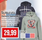Damen-Sweatshirt im Angebot bei Kaufhaus Stolz in Rostock Damen-Sweatshirt Angebote von Sublevel bei Kaufhaus Stolz Rostock für 29,99 €