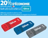 20% D’ÉCONOMIE SUR VOTRE COMPTE WAAOH ! SUR LES CLÉS USB 3.2 Qilive - Qilive en promo chez Auchan Supermarché Saint-Cloud