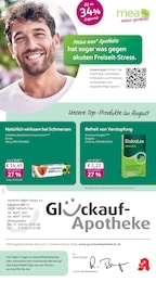 Apotheken Prospekt von mea - meine apotheke in Sulzbach Aktueller mea - meine apotheke Apotheken Prospekt für Sulzbach: Unsere August-Angebote mit 4} Seiten, 01.08.2026 - 31.08.2026