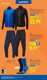 Prix et réduction Chaussettes dans le prospectus Lidl en cours Offre Chaussettes dans le catalogue Lidl du moment à la page 69