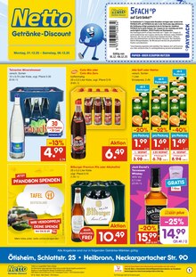 Netto Marken-Discount Neulingen Prospekt "DER ORT, AN DEM DU IMMER AUSGEZEICHNETE PREISE FINDEST." mit 2 Seiten