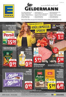 Aktueller EDEKA Prospekt "Aktuelle Angebote" für Aachen Aktueller EDEKA Prospekt für Aachen mit Seiten