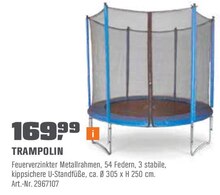 OBI Walldürn - Trampolin Trampolin Angebot bei OBI Walldürn im Prospekt ALLES MACHBAR