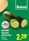 Deutsche Mini Gurken von Bioland im aktuellen Lidl Prospekt