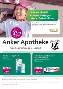 Aktueller mea - meine apotheke Prospekt "Unsere Mai-Angebote" für Kiel Aktueller mea - meine apotheke Prospekt für Kiel mit Seiten