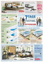 Bett im Ostermann Prospekt in Schwerte Aktueller Ostermann Prospekt mit Bett, "7 TAGE SHOPPING FESTIVAL", Seite 8