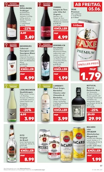 Bacardi im Kaufland Prospekt "Hier bin ich richtig" mit 69 Seiten (Bielefeld)