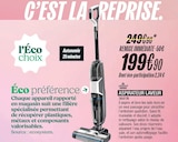 Blanc Brun Rosny-sur-Seine - Promo Aspirateur laveur Promo Aspirateur laveur à 199,90 € dans le catalogue Blanc Brun à Rosny-sur-Seine