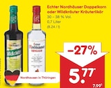Doppelkorn oder Wildkräuter Kräuterlikör im aktuellen Prospekt bei Netto Marken-Discount in Laußig