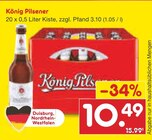 Pilsener Angebote von König bei Netto Marken-Discount Recklinghausen für 10,49 €