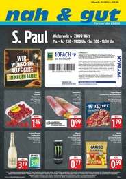 Aktueller nah und gut Prospekt, "Wir lieben Lebensmittel!", mit Angeboten der Woche, gültig von 29.12.2025 bis 29.12.2025