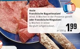 Aktuelles Französische Baguettesalami oder Französische Ringsalami Angebot bei REWE in Bochum ab 1,99 €