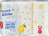 Küchentücher Design 3-lagig (3x100 Blatt) im dm-drogerie markt Prospekt Küchentücher Design 3-lagig (3x100 Blatt) von Saugstark&Sicher im aktuellen dm-drogerie markt Prospekt für 3,45 €