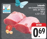 EDEKA - Lachsrolle Angebot im Prospekt Lachsrolle bei EDEKA im Prospekt "" für 0,69 €