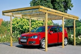 Carport mit Flachdach Angebote von Mr. Gardener bei Hagebaumarkt Hagen