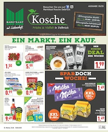 Aktueller Marktkauf Prospekt "Aktuelle Angebote" Seite 1 von 16 Seiten für Delbrück