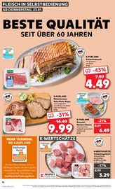 Aktueller Kaufland Prospekt mit Schweinebauch, "KNÜLLER", Seite 29