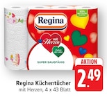 Küchentücher mit Herzen bei EDEKA im Prospekt "" für 2,49 €