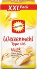 Aktuelles Weizenmehl Type 405 XXL Pack Angebot bei Lidl in Duisburg ab 2,39 €