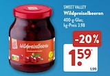 Wildpreiselbeeren im ALDI SÜD Prospekt zum Preis von 1,59 €