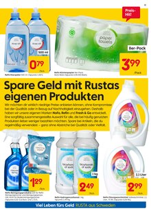 Waschmittel im Rusta Prospekt "Willkommen zu Hause in Schweden!" mit 16 Seiten (Essen)