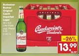 Aktuelles Original Czech Imported Lager Angebot bei Netto Marken-Discount in Halberstadt ab 13,99 €