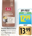 Bella Crema La Crema Angebote von Melitta bei E center Filderstadt für 12,99 €