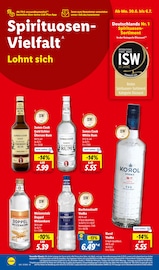 Vodka im Lidl Prospekt in Unna Aktueller Lidl Prospekt mit Vodka, "LIDL LOHNT SICH", Seite 20