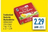 Deutsche MarkenButter Angebote von Frankenland bei diska Amberg für 2,29 €