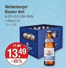 Kloster Scheyern Gold Hell im V-Markt Prospekt Hell von Weltenburger Kloster im aktuellen V-Markt Prospekt für 13,49 €