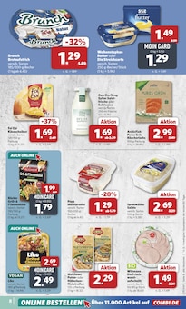 Lachs im combi Prospekt "Markt - Angebote" mit 34 Seiten (Paderborn)