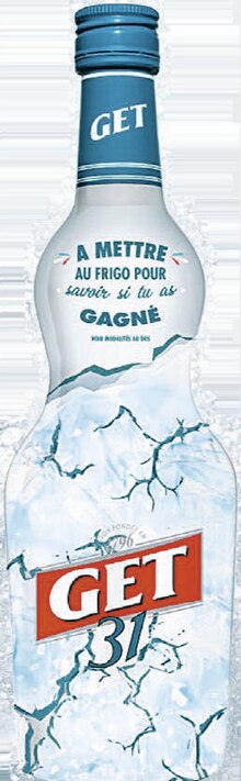 Boisson - Get dans le catalogue Casino Supermarchés GET 31 Edition Limitée 24% vol. - Get à 14,29 € en promo chez Casino Supermarchés