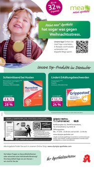 Aktueller mea - meine apotheke Prospekt "Unsere Dezember-Angebote" Seite 1 von 4 Seiten für Durmersheim