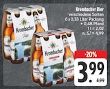 Bier im Angebot bei E center in Erlangen Bier Angebote von Krombacher bei E center Erlangen für 3,99 €