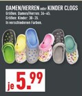 Damen/Herren Clogs Angebote bei Marktkauf Ibbenbüren für 5,99 €