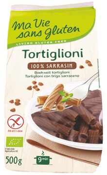 Tortiglioni sarrasin - NaturéO à Vandœuvre-lès-Nancy Tortiglioni sarrasin en promo chez NaturéO Vandœuvre-lès-Nancy à 2,14 €