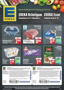 EDEKA Prospekt der Woche "Wir lieben Lebensmittel!" Seite 1, 05.01.2026 bis 10.01.2026 für Reichenberg Aktueller EDEKA Prospekt "Wir lieben Lebensmittel!" Seite 1 von 8 Seiten für Reichenberg