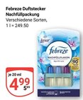 Febreze Duftstecker Nachfüllpackung Angebote von Lenor bei GLOBUS Rostock für 4,99 €