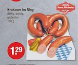 Krakauer im Ring von Peter Micheler im aktuellen V-Markt Prospekt für 1,29 €