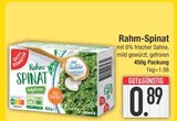 Rahm-Spinat von GUT&GÜNSTIG im aktuellen EDEKA Prospekt für 0,89 €