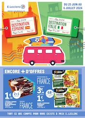 Catalogue Supermarchés E.Leclerc en cours à Cours et alentours, "L'arrivage de la semaine", 64 pages, 25/06/2024 - 06/07/2024