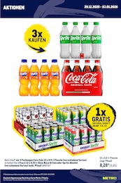 Coca Cola Angebot im aktuellen METRO Prospekt auf Seite 6