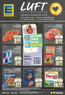 EDEKA Prospekt der Woche "Aktuelle Angebote" Seite 1, 23.06.2025 bis 28.06.2025 für Duisburg Aktueller EDEKA Prospekt "Aktuelle Angebote" Seite 1 von 24 Seiten für Duisburg