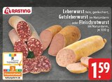 E center - Leberwurst fein Angebot im Prospekt Leberwurst fein bei E center im Prospekt "" für 1,59 €