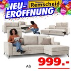 Seats and Sofas Remscheid - Sofia Ecksofa Angebot im Prospekt Sofia Ecksofa bei Seats and Sofas im Remscheid Prospekt für 999,00 €