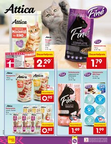 Katzenfutter im Netto Marken-Discount Prospekt "Aktuelle Angebote" mit 64 Seiten (Saarbrücken)