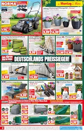 Akku Rasenmäher im Norma Prospekt in Offenbach Aktueller Norma Prospekt mit Akku Rasenmäher, "Mehr fürs Geld", Seite 2